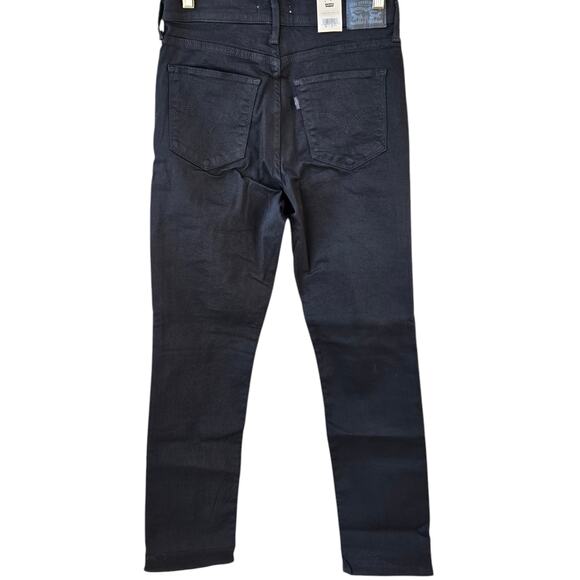 Levi's Women's Straight Leg Jeans - Midnight Black - Picture 2 of 9